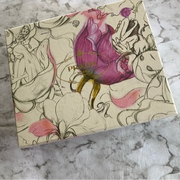 Prada Handbags - Prada watercolor fairy purse box 🌷